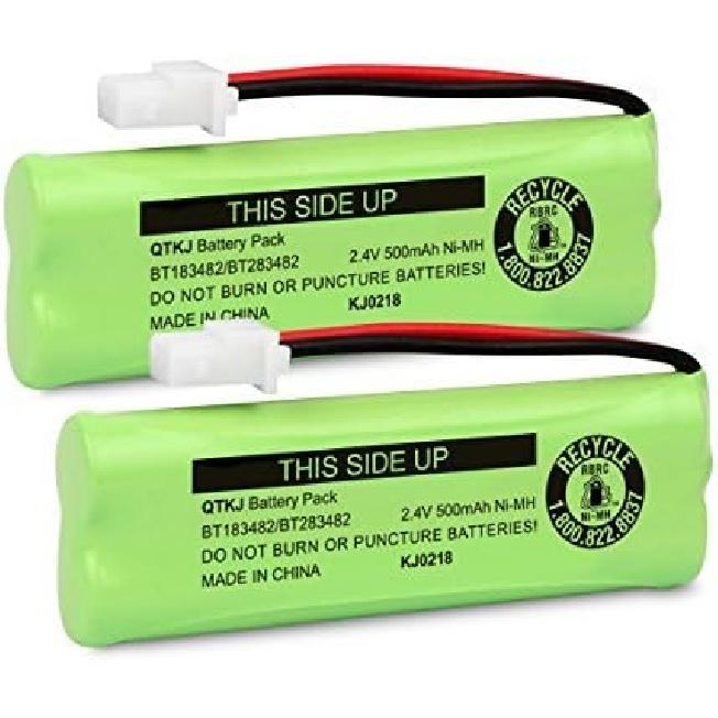 BT183482 BT283482 Аккумулятор для беспроводного телефона Vtech DS6401 DS6421 DS6422 DS6472 LS6405 LS6425 LS6425-3 LS6426 LS6475 LS6475-3 LS6476 89-1348-01 2 Pack BT183482 Batteries