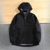 Plus Size 11XL Spring and Autumn Cardigan Zipper Hooded Waterproof Jacket Youth Jacket Men