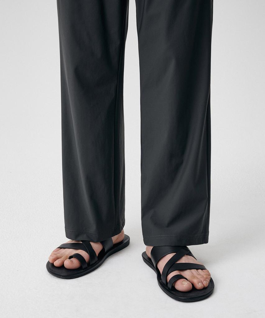 MUSINSA STANDARD [Cooltandard] Cooling Wide Elastic Waist Pants [Gray]
