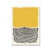 Minimalist Mid-Century Modern Geometric Art Line Poster and Print Canvas Pictures Wall Art Paintings for Living Room Home Decor