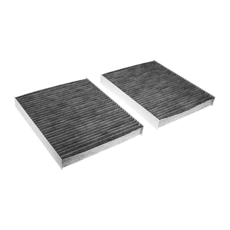 2 Stück Pollen-Innenraumluftfilter für BMW 5er F07 F10 F11 520d 520i 528i 530i 550i M5 N47 N52 N55 64119163329