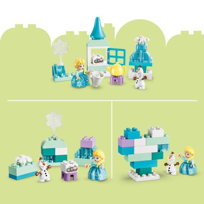 LEGO DUPLO | Disney 10462 Boîte Créative La Reine des Neiges avec Elsa et Olaf - Motricité