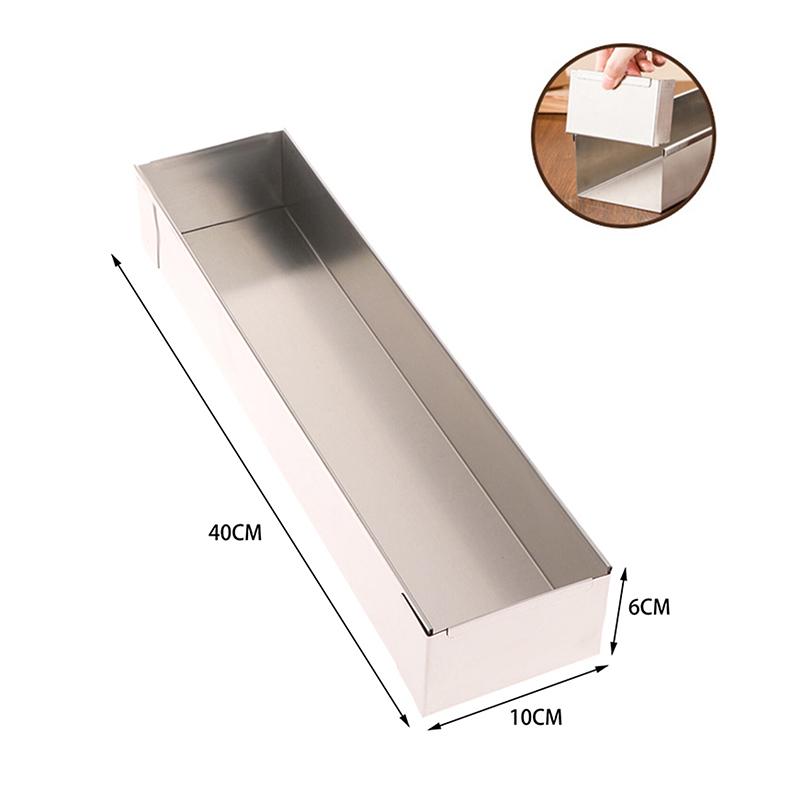 

Прямоугольная форма для торта Тирамису, съемная, антипригарная, из нержавеющей стали, для самостоятельного приготовления торта, мусса, десерта, инструменты для выпечки тирамису