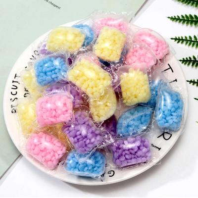 100PCS Laundry Beads Detergent Liquid Capsule Ball Fragrance Beads Soft Clothing Diffuser Perfume for Washing Machine