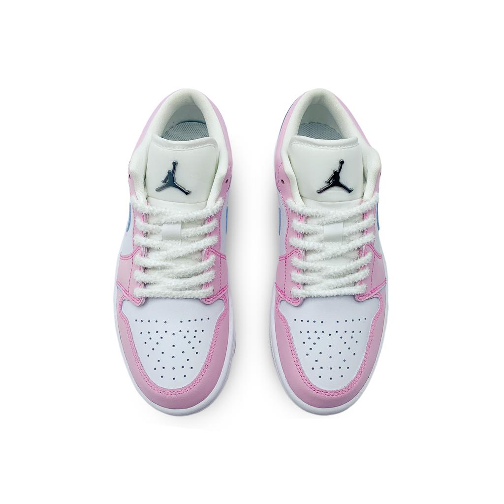 Jordan Air Jordan 1 Vintage Basketball Shoes Women's Low top Blue HM3706-141(Team188-)