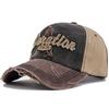 Hot Sale Vintage Cotton Baseball Cap Distressed 1978 Embroidery Dad Hat Color Blocked Cap For Men Woman Streetwear Outdoor Caps