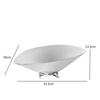 Luxury Mirror Stainless Steel Fruit Tray, Irregular Storage Tray, Large Snack Bowl, Kitchen Storage Container, Home Decoration
