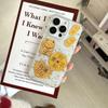Applicable to Apple 16promax mobile phone case, Epoxy gold foil iPhone15 God of Wealth 14 Shunfeng 13 Shunshui 12 Transparent