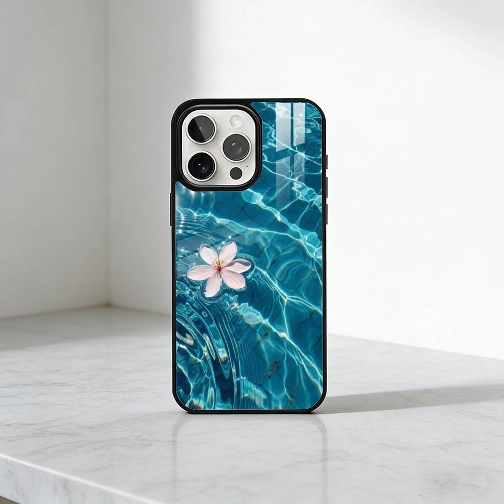 Blue Sea Waves  Phone Case For iPhone17,16,15,14,13 Plus,Pro Max Magnetic For Magsafe Wireless Charging