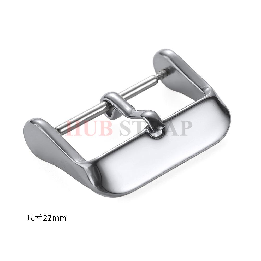 12/14/16/18/20/22mm Edelstahl Dornschließe Armbänder Schließe Uhrenzubehör für Silikon Lederband Armband Uhr Schließe