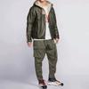 Nike ACG Thermal Colorblock Hooded Cotton Jacket Men Outerwear Green CD7651-325