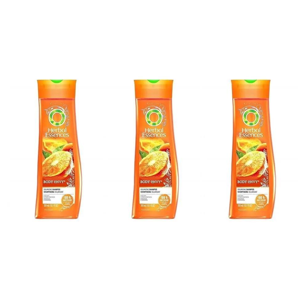 Шампунь Herbal Essences Body Envy для объема 10.1 унции (Пакет из 3)