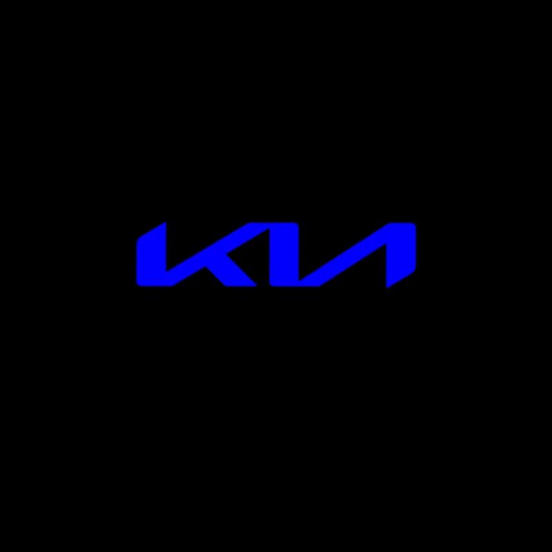 AIB1 2pcs LED Car Interior Door Welcome Light Ghost Shadow Projector Logo Light for KIA Cerato 2005-2012 Decoration Auto Accessoires