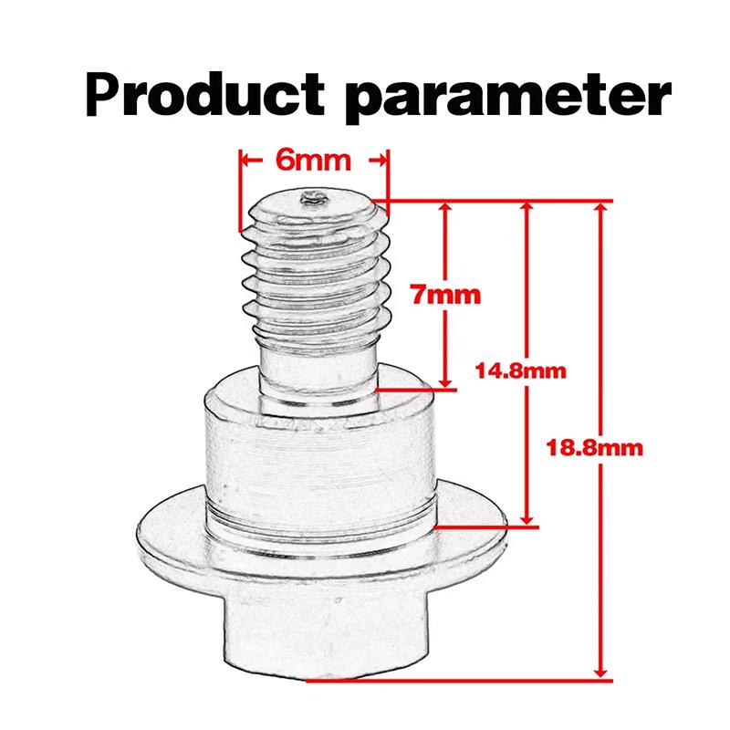 Motorcycle M6*12 Screws Fork Guard Bolt For KT SX SXF XCF EXC EXCF XCW XCFW For YZ WR For TC FC TE FE TX FX