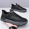 Mode 2025 Herren Freizeitschuhe Echtes Leder Oxford Board Klassisch Hohe Qualität Schnürschuhe Outdoor Wanderschuhe Büro Vulkanisierter Schuh