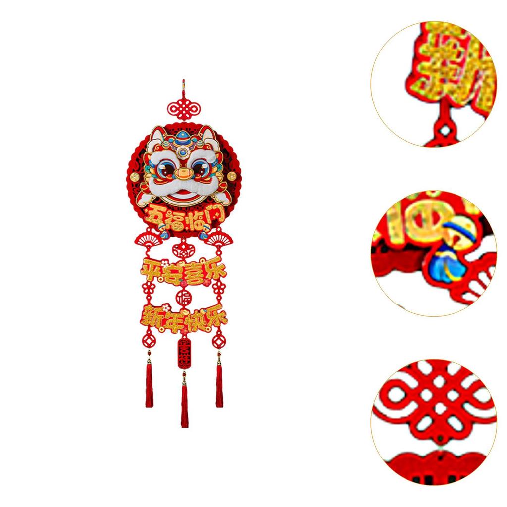 Chinese Lunar Snake Year Hanging Ornament for Home Office Decor Accessories