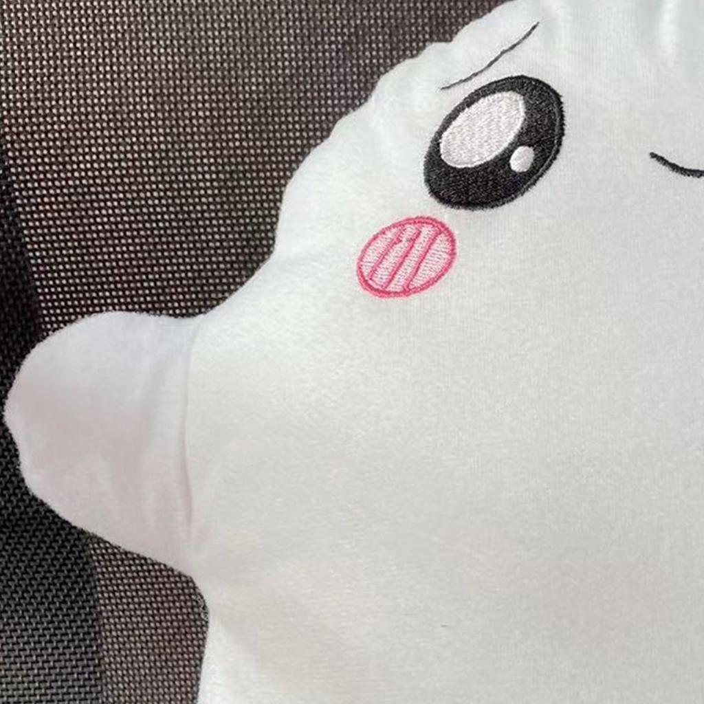 Ghost Plush Doll Glow in The Dark Cute Soft Ghost Stuffed Toy for Present Decoration