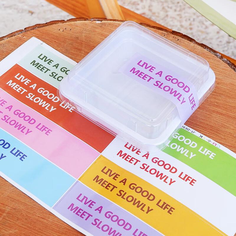 Transparent Bakery Cake Packaging Boxes with Stickers