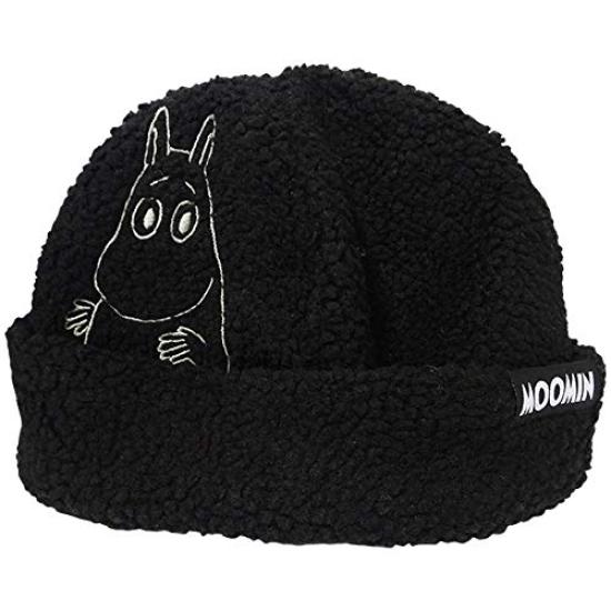 

Watanabe Moomin Boa Black Cap,