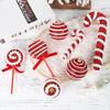 Cross-border Christmas Candy Cane & Lollipop Ball Tree Decoration
