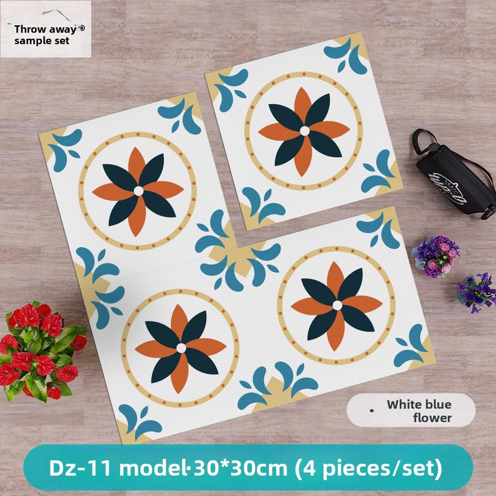 Küche, Badezimmer, Ölfest, Wasserdicht und Rutschfest Köper Bodenaufkleber, Badezimmer, Schlafzimmer, Wohnzimmer DIY Bodenaufkleber