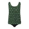 2023 European & American Plus Size Sexy Print Tankini with Split