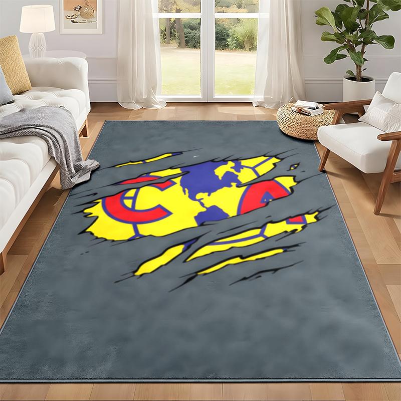 Club America Carpet Door Mat for Living Room or Bedroom Protective Mat Under Chair Office Decoration Christmas Gift Birthday Present