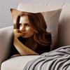 AAmy Adams Cushion Cover Pillowcase Antidustmite Invisible Zipper Short Plush Sofa Cushion