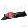 Q1 1Pc S Line Logo Metal Auto Front Grille Badge Sticker Caps For a1 S3 S5 S1 S4 S2 S6 RS3 RS4 RS5 RS6 RS8 B8 B6 TT A2 A3 A4 A5