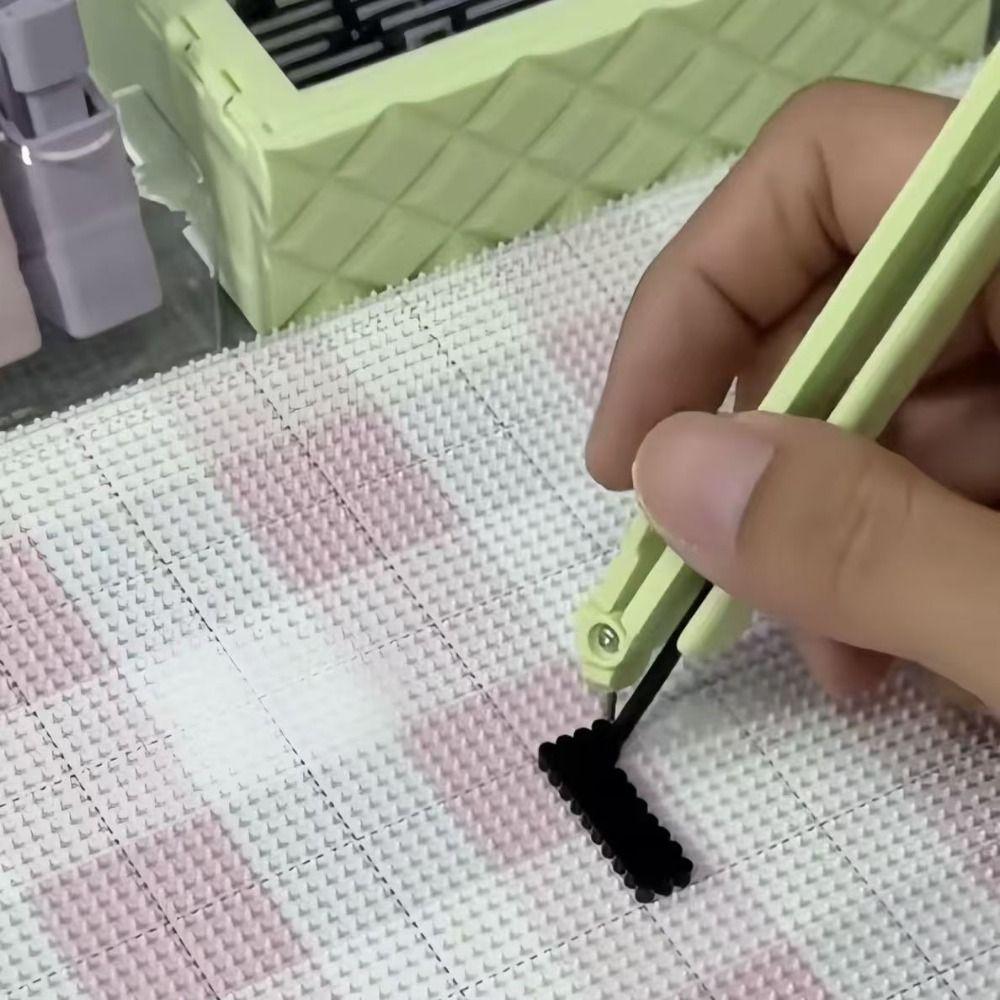 Handheld Press-Type Fuse Bead Pen Efficient Perler Bead Placement Pen  DIY Craft Projects