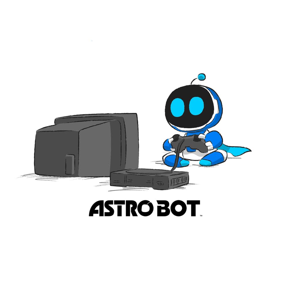 Cospa ASTRO BOT ASTRO BOT WEIß M Größe [Offizielles] T-Shirt