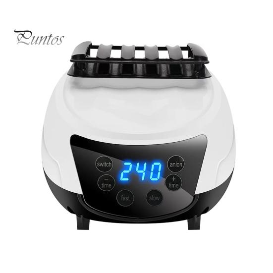 Electric Heater 1 Set Clothes Dryer with Timing Mute Silent Remote Control Portable Warm Air Drying Machine Laundry Garment белый
