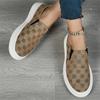 Fashion 2024 Brand Men's Slip on Canvas Shoes Sale Luxury Unisex Canvas Sneakers Men Lightweight Platform Casual Loafers Man Espadrilles
