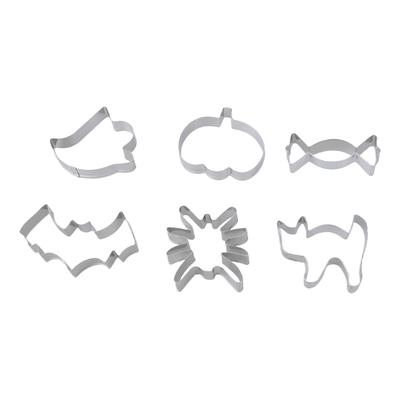 6Pcs Cookie Cutter Stainless Steel Cookie Molds Biscuit Cutter Pastry Cutter Baking Tool For Cookie Dessert Cake Baking