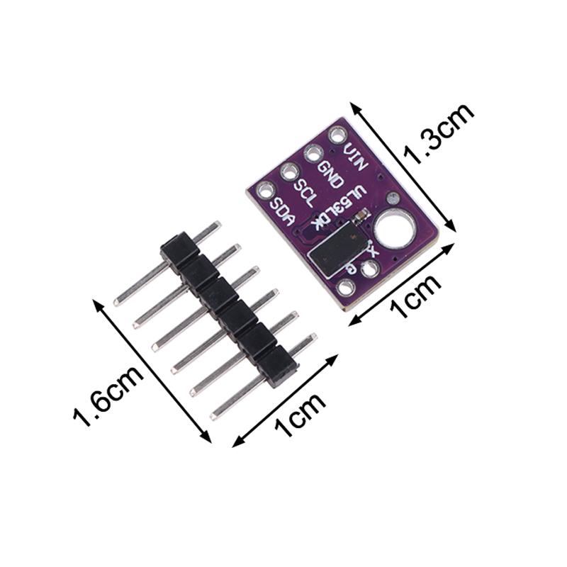 1Pcs Vl53L0X Time-Of-Flight (Tof) 940Nm Laser Ranging Sensor Breakout Gy-Vl53L0Xv2 Distance Measurement Module Iic For Arduino