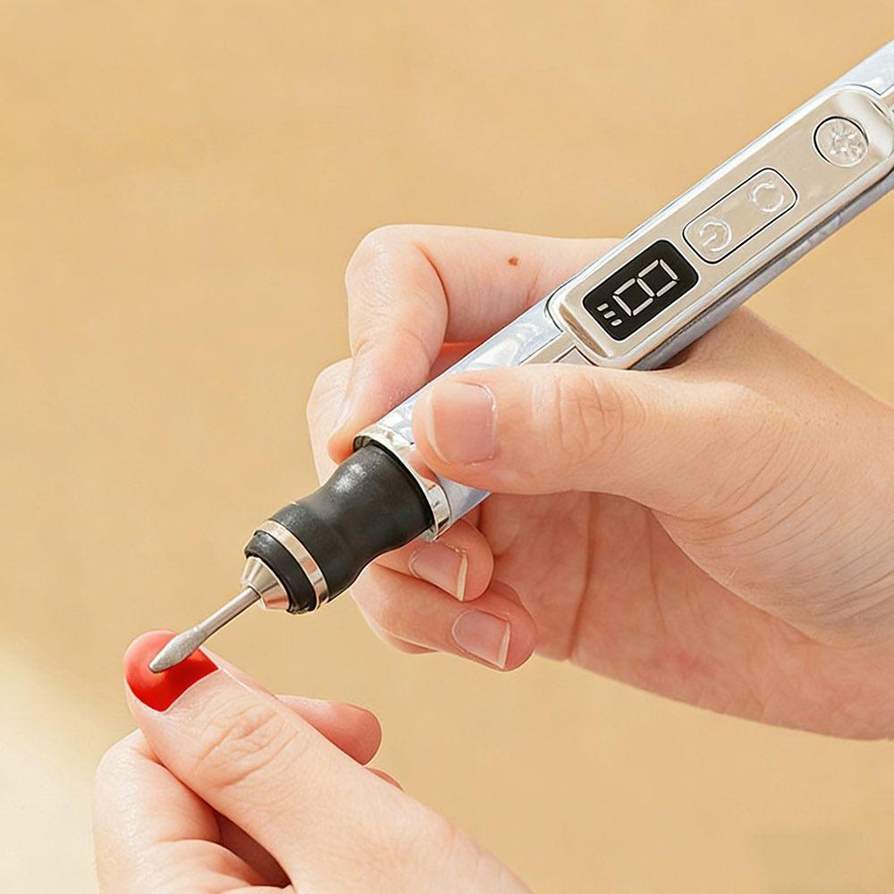 Portable Manicure and Pedicure Machine Rechargeable Nail Polisher New Electric Nail File