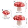 1PC Cartoon diy Party Decor Mushroom Shaped Handmade lantern Paper lanterns Round 3D Hanging