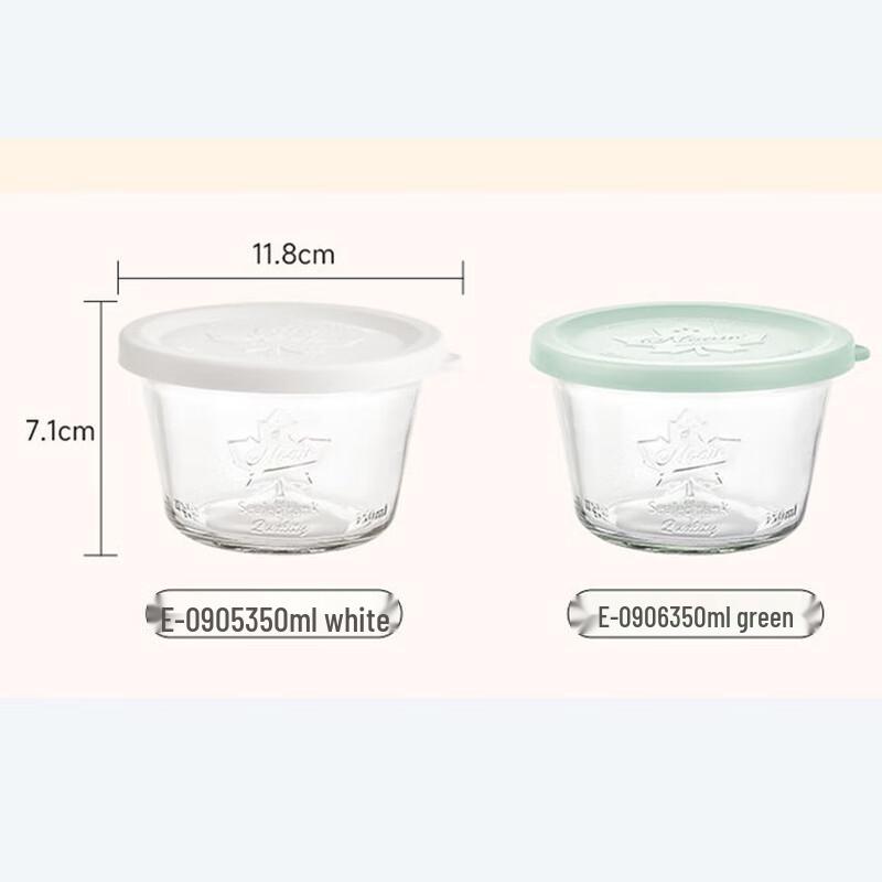 

SP SAUCE 350ml Food-Grade Fresh-Keeping Bowls (Set of 2)