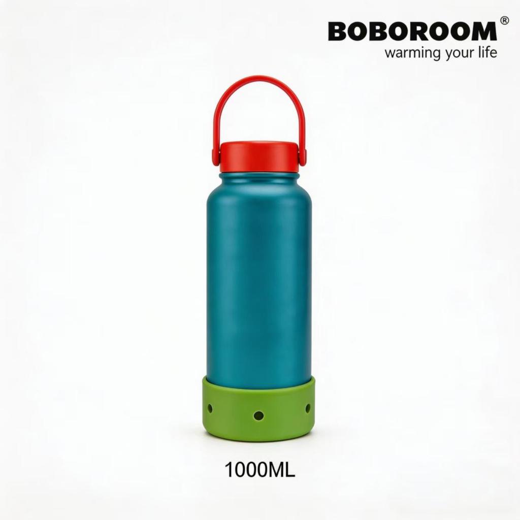 BOBOROOM 304 Stainless Steel Insulated Sports Bottle - Keeps Drinks Hot/Cold for Outdoor Activities.