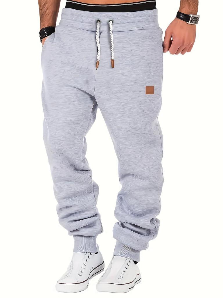 Herren Herbst/Winter Freizeit-Fleece-Sweathose - Hip-Hop-Stil