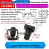 4-Pin Vertical Micro Touch Button Switch for Induction Cooker, 6x6x5mm SMD