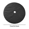 72cm Car Spare Tire Sound Insulation Pads Sound Deadening Cotton Mat Absorbing Material Round Sound Dampening Panel Shock