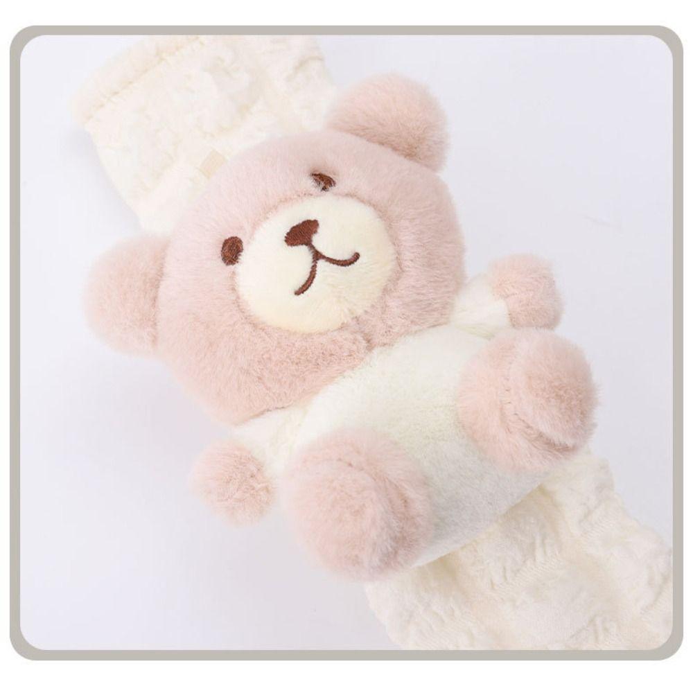 Cartoon Protector Strap Plush Belt Pad New Car Seat Belt Cover