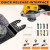 35-Piece Universal Multifunctional Oscillating Saw Blade Set - High-Carbon Steel