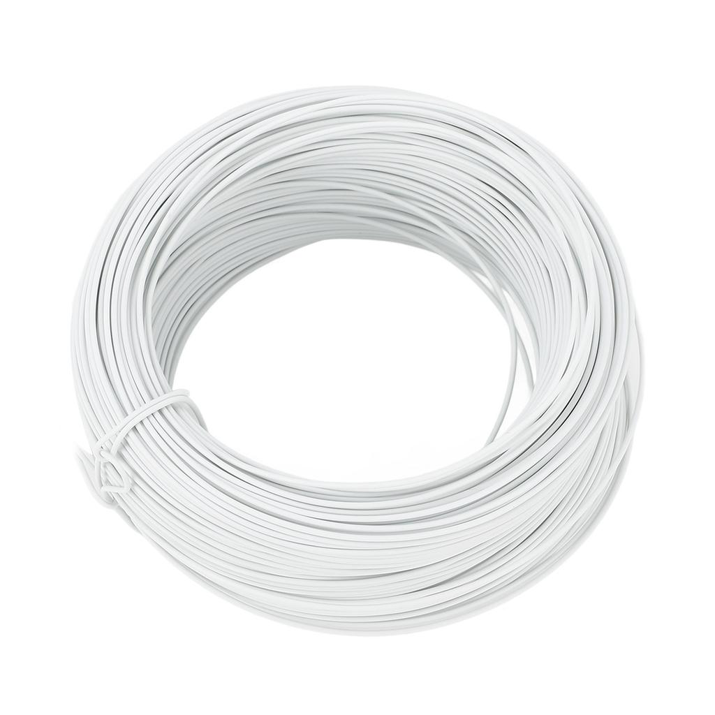 Electro Galvanized Iron Wire 0.55 85m Round PVC Coated Sturdy Flexible Bendable Metal Wire for