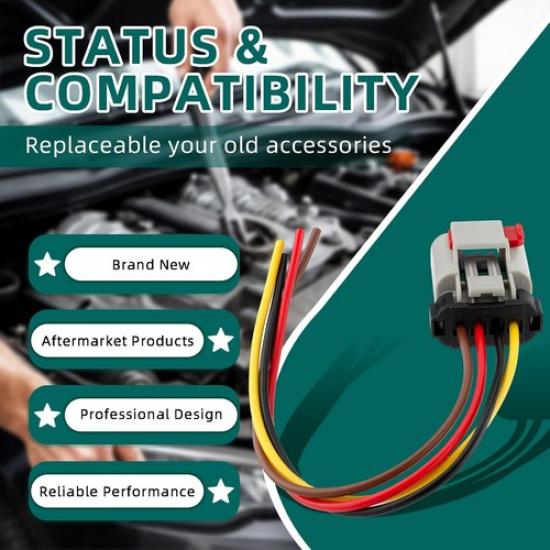 Fuel Pump Connector Wiring Harness Pigtail Plug