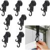8Pcs Garage Door Banners Clip for Easyly Installation Protects Surfaces Adjustable for Various Decoration Size