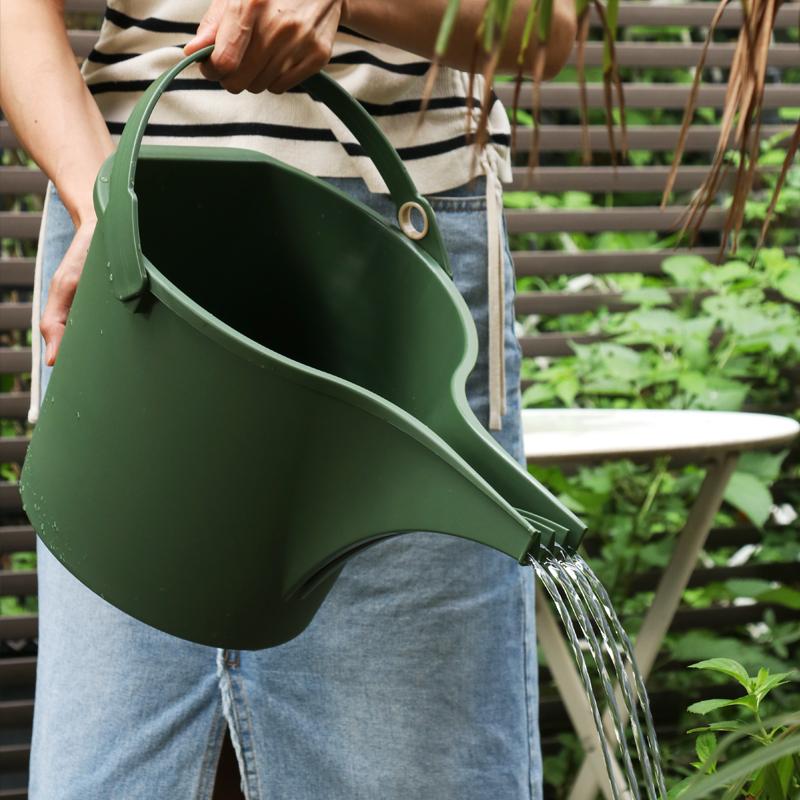 Large Capaci Long Mouth Watering Can for Garden Vegetable Plant Flower Care Home Garden Irrigation Tool Adjustable Water Flow