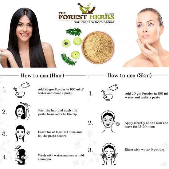 The Forest Herbs Natural Care From Nature Herbs Dry Amla Pieces For Eating - Hair Growth (500 Grams), Sukha Awla, Aavla Sabut, Dry Gooseberry