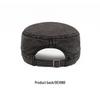 Men's Summer Flat Top Washed Military Baseball Cap